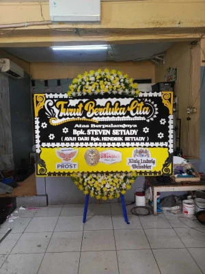 Papan Bunga di Prabumulih